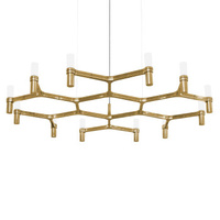 Lampa Wisząca Nemo Crown Plana Minor Pozłacany