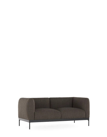 Asia Sofa Two-Seater (Bouclè) Szary