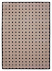 Magda Fornal Delta Beige Black carpet 5019