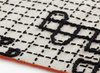 Gan Bandas Small D White pouf