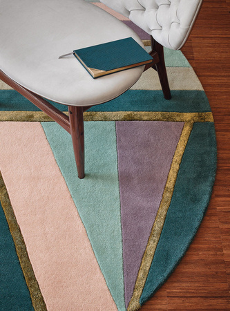 Ted Baker Sahara Pink carpet 56102 Circle