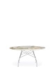 Glossy XXL Ø150 cm Symphonie Chrome Table