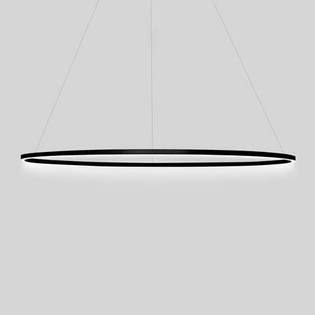 Nemo Ellisse Major Downlight Pendant Lamp 2700 K Black