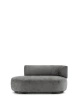 K-Waiting Dormeuse Chenille Lounger Gray