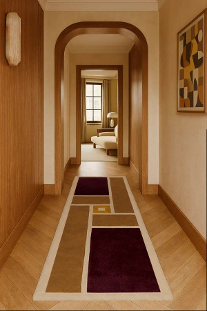 Toulemonde Bochart Vintage Bordeaux Carpet