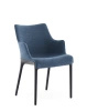 Eleganza Nia Brummel Chair Black Blue