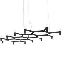 Nemo Crown Plana Major Pendant Lamp Black