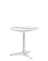 Multiplo Round Ø78 cm Stół Biały Biały