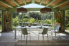 H.H.H. Graphic Impression Chair White Lapis