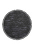 Carpet Decor Luna Midnight Handmade Collection Round rug