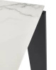  Four Ceramic 190x79 cm Table Black White