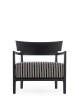 Cara Mat Outdoor Armchair Black Light Brown Stripes