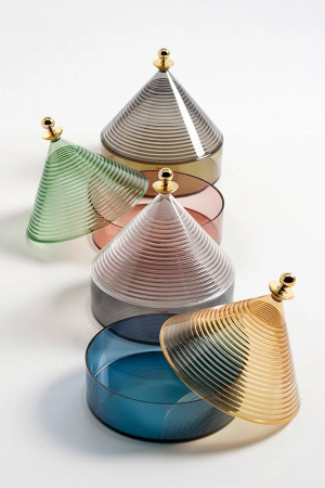 Trullo Container Yellow Blue