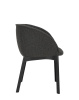 Charla Orsetto Chair Gray