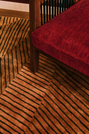 Toulemonde Bochart Ammonite Ocre Carpet