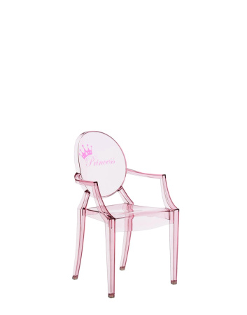 Loulou Ghost Special Edition Chair Pink Princess