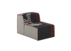 Modular Couch Gan Bandas D Black