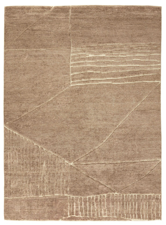 Dywan Landscape Fields Brown