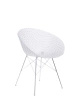 Smatrik Chair Transparent-Chrome
