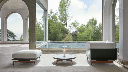 Gandiablasco Onde Sectional pouffe
