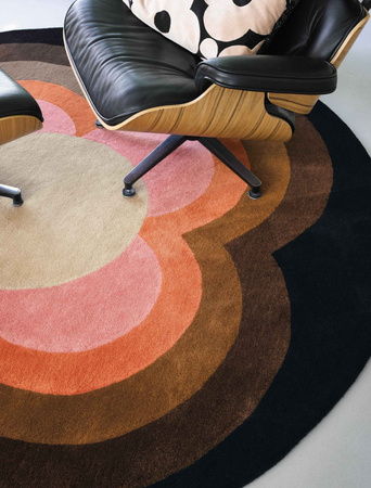 Orla Kiely Sunflower Pink Carpet 060005