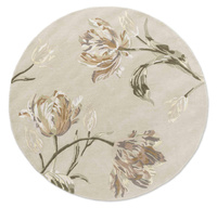 Dywan Laura Ashley Gosford Natural / Sage Green ROUND 081307