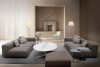 Angelo Stone Floor Lamp Copper