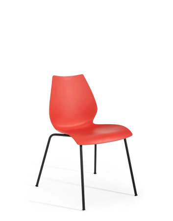 Maui Chair Black Purple