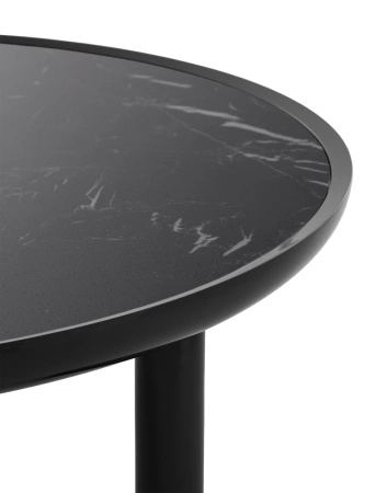 K-Top Table Black Marquina - Black