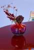 Shibuya Vase Orange Purple Gray