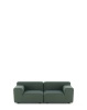Plastics Outdoor Liberty 2 Seater Sofa Zielony