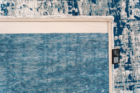 Louis de Poortere Mad Men Griff Bronx Azurite rug 8421