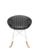 Smatrik Dondolo Chair Black Chrome Plated