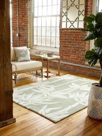 Florence Broadhurst Japanese Bamboo Jade Carpet 039507