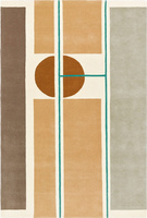 Toulemonde Bochart Colagem Beige Carpet