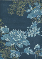 Wedgwood Home Fabled Floral Navy Carpet 37508