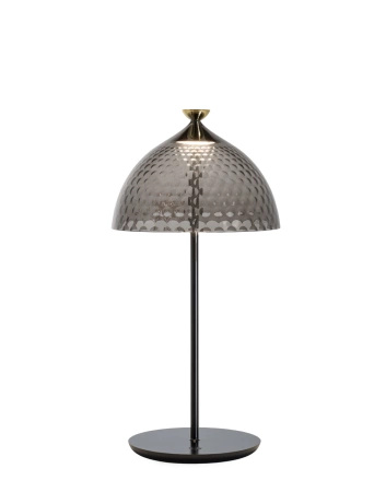 Pumo Lamp Lampa Stołowa Przydymiony Czarny