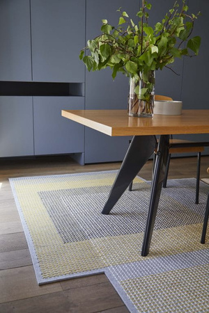 Gan Canevas Geo Grey Carpet