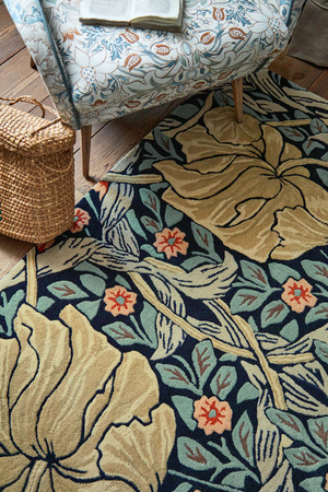 Dywan Morris&Co Pimpernel Indigo 28818