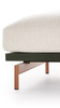 Gandiablasco Onde Sectional pouffe