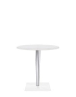 Toptop Contract Round Table White