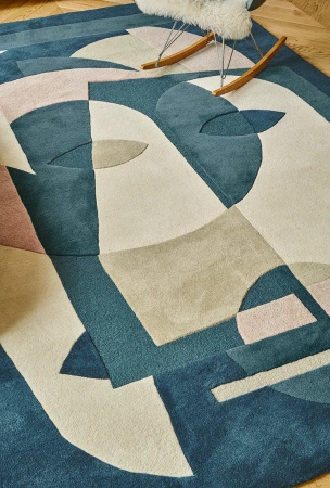 Toulemonde Bochart Aduma Nuit carpet