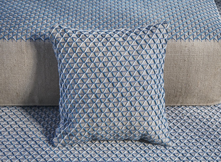 Gan Raw Blue Pillow