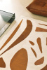 Toulemonde Bochart Alpha Terracotta Carpet
