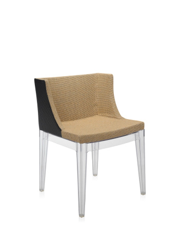 Mademoiselle Kravitz Chair Transparent Raffia Fabric Woven Fabric