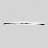 Lampa Wisząca Nemo Ellisse Major Uplight 2700 K Polerowane Aluminium