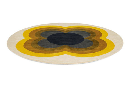 Orla Kiely Sunflower Yellow Carpet 060006