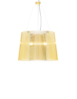 Gè Transparent Lampa Wisząca Żółty