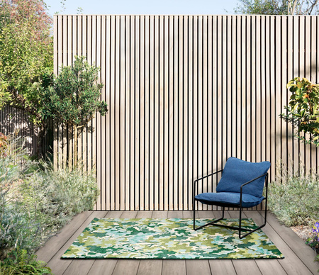 Harlequin Tree Trops Green Carpet 443807