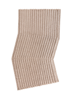 Gan Lines Brown carpet